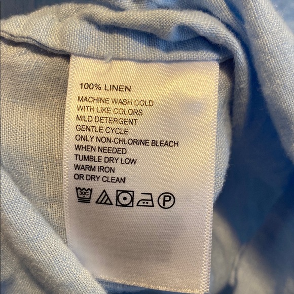 Tommy Bahama Linen Button-Up Shirt - Picture 8 of 8